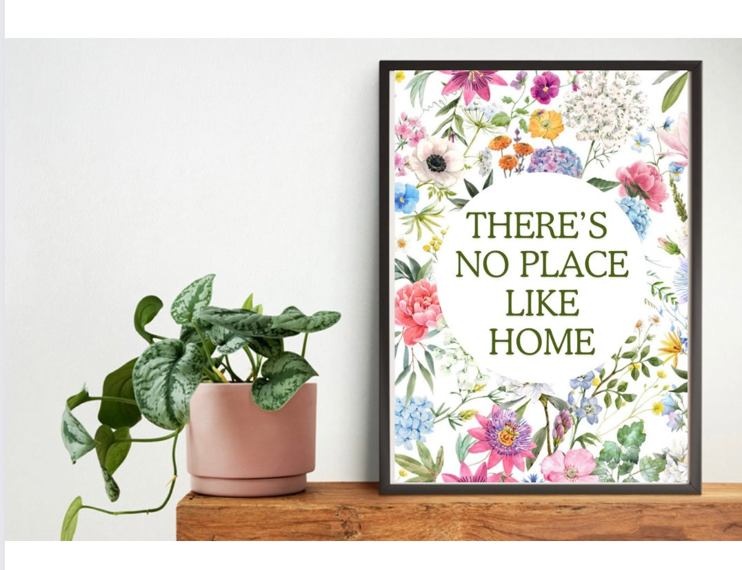 There’s no place like home digital download wall print